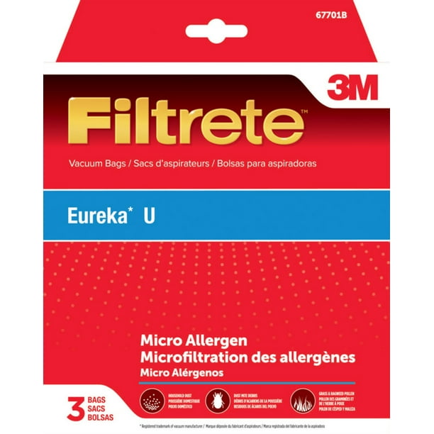 6 Pack 3M Filtrete Eureka RR MicroAllergen Bags